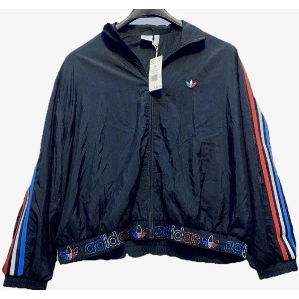 Adidas JAPONA BLk&RWB Striped  Women's Track Jacket and Pants 150$ Retail Value‎
